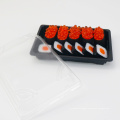 Wholesale Takeout Picnic Eco Friendly Disposable Custom Black Japanese Sushi Box